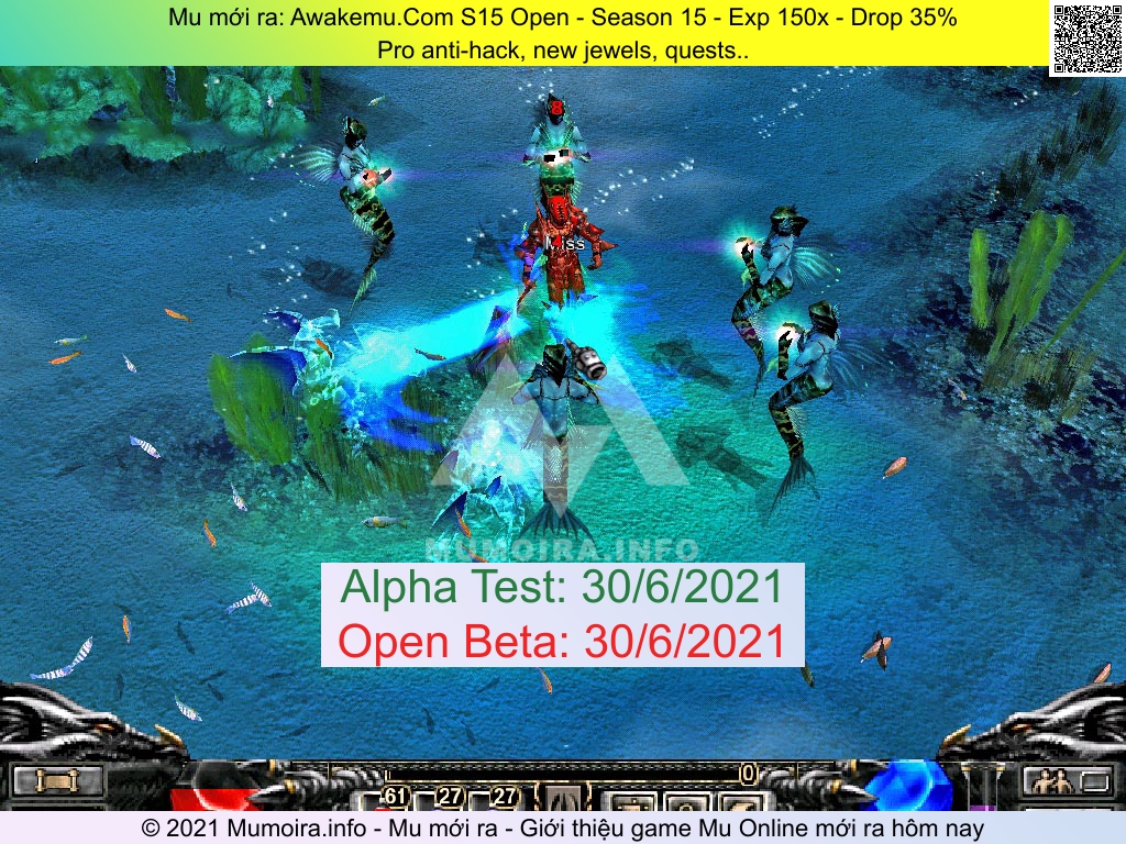 Awakemu.Com S15 Open, Mu SS15 Mới Ra, Mu Test Tháng 06 2021 - www.awakemu.com